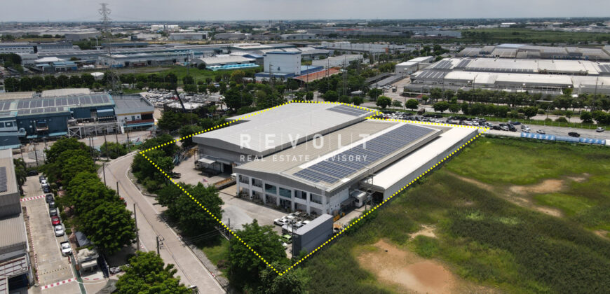 Land & Factory Building For Sale : Amata City Chonburi Industrial Estate