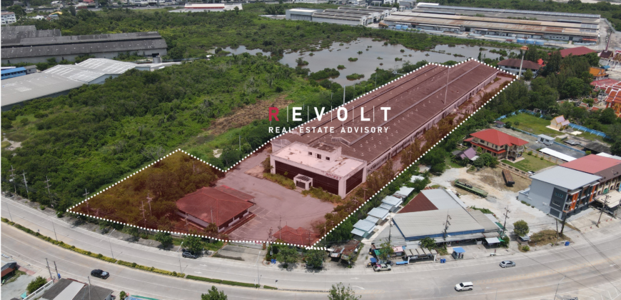 Land & Factory For Sale & Rent : Bangna Trad – Bangpakong, Chachoengsao